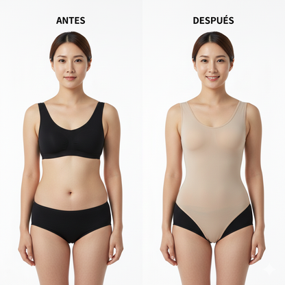 Faja moldeadora de cuerpo para mujer, sin costuras, ligera, control de abdomen, adelgazante, vientre plano, ropa interior con entrepierna abierta